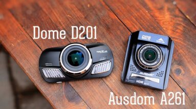 Ausdom A261 vs Dome D201 Dash Cams Reviewed | Beyond 1080P Budget Cameras Compared