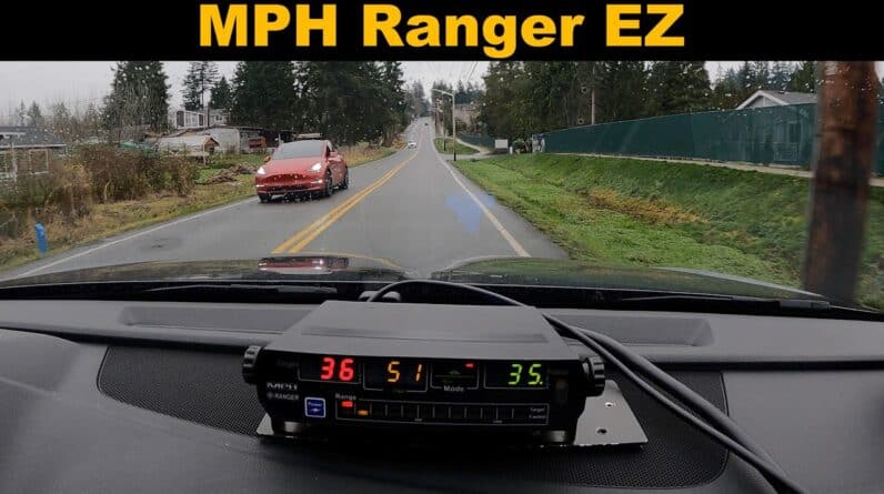 MPH Ranger EZ Radar Gun