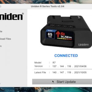 How to Update your Uniden R Series: New Update Software for the R7, R3, & R1 Radar Detectors