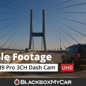 VIOFO A139 Pro 4K 3-Channel STARVIS 2 Dash Cam | Sample Footage | BlackboxMyCar