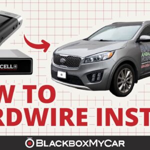 Thinkware U1000 x PowerCell 8 Battery x 2018 Kia Sorento | How to Hardwire Install | BlackboxMyCar