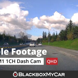 VIOFO WM1 2K QHD 1-Channel Dash Cam with GPS | Sample Footage | BlackboxMyCar