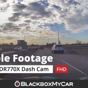 BlackVue DR770X-2CH 1080P Full HD Dash Cam | Sample Footage | BlackboxMyCar