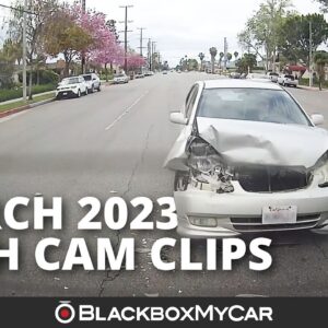 March 2023 | Dash Cam Clips of the Month | BlackboxMyCar