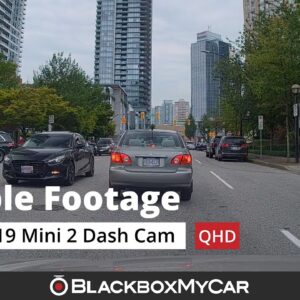 VIOFO A119 Mini 2 2K QHD Dash Cam | Sample Footage | BlackboxMyCar