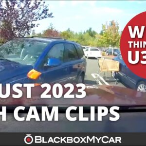 August 2023 Dash Cam Clips | Actual Footage | BlackboxMyCar