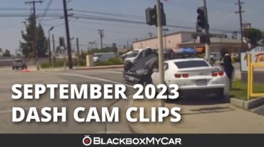 September 2023 Dash Cam Clips | Actual Footage | BlackboxMyCar