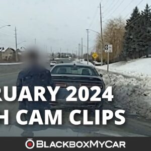 February 2024 Dash Cam Clips | Actual Footage | BlackboxMyCar